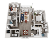 B3 1100sqft