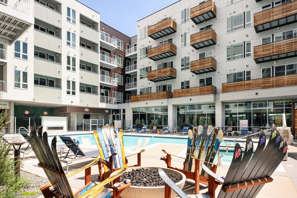 Poolside Firepit