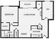 1BR/1BA