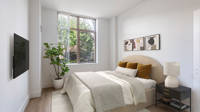 Bedroom with Hard Surface Flooring