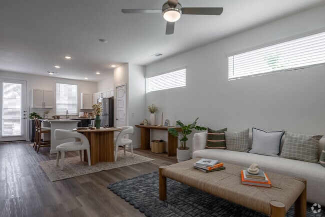 2BR, 2.5BA - 1,239SF - B3 - Living Room