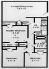 3 BEDROOM 1.5 Bath