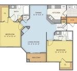 2BR/2BA