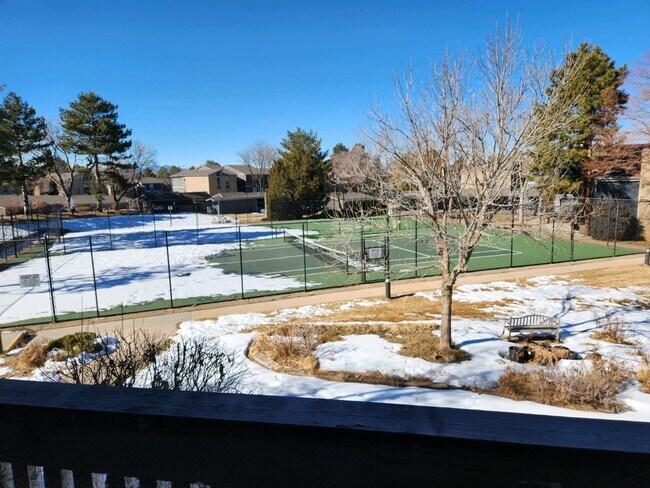 View from balcony - 7337 S Xenia Cir Unidad Hunter Hill Apartments