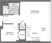 1P floor plan The Hecht Warehouse