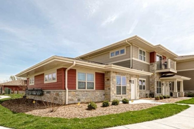 Building Exterior (Corner) - The PaDDS at Prairie Grass Apartments