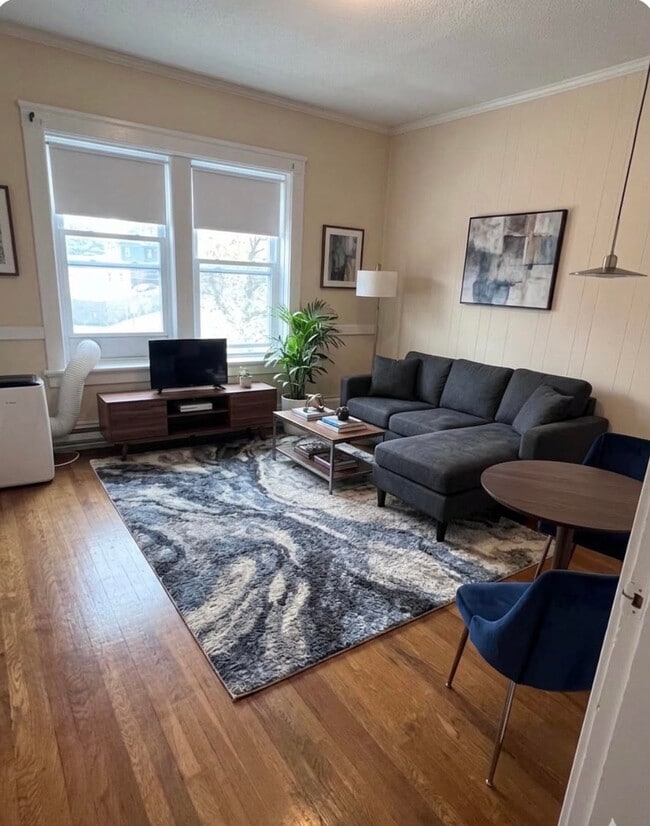 AI generated furnishings. Please note there is no hanging light fixture* - 144 Van Zandt Ave Unit 9