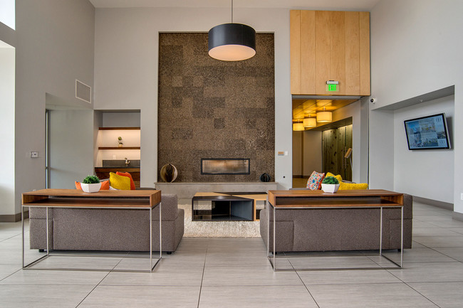 Lounge with Fireplace - One Observatory Park