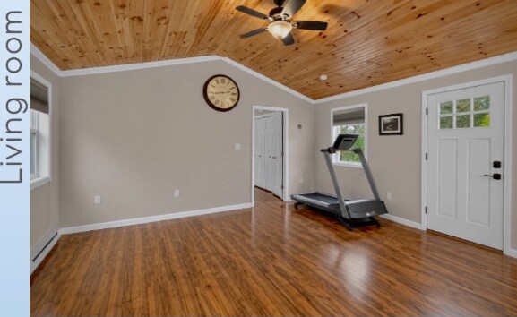 Living room - 9 foot vaulted ceilings - 38 Ferguson Rd Unit 38 Ferguson Road