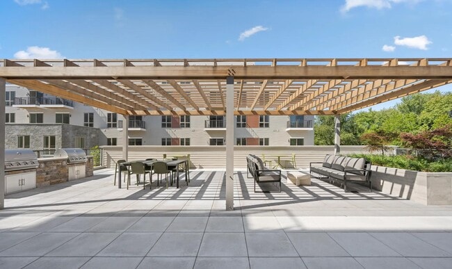 Fire up the grill and dine al fresco at Modera Newton in Newton, MA.