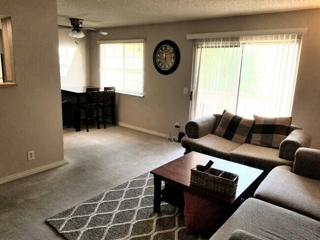 Furnished living room - 616 S Hardy Dr Unit 239