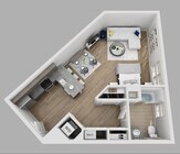 S1A floor plan The Harper At Harmon Meadow