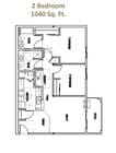 Two Bedroom Plan
