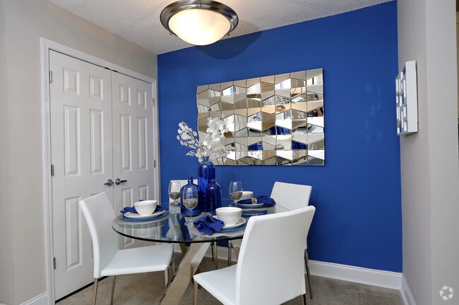 Separate dining room space just off the kitchen