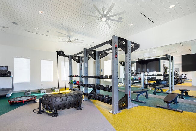 Two newly remodeled fitness centers with modern equipment