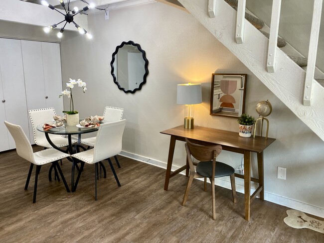 Dining Area - Upgraded Unit