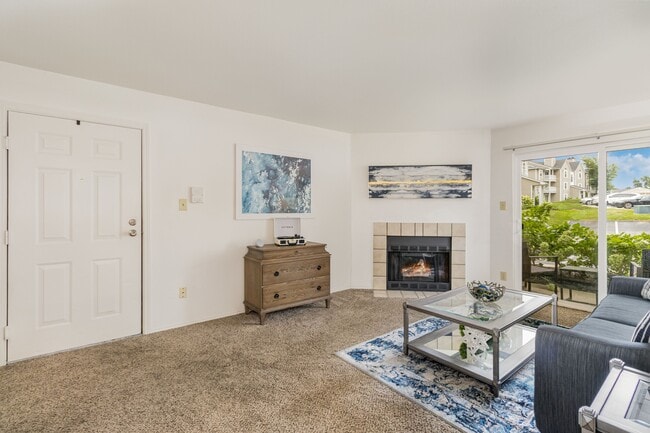 A living room ready for your personal touch.