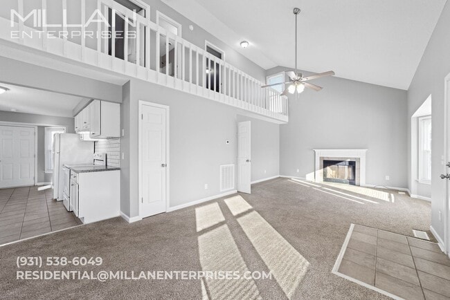 Photo - Comfortable Living with Open Floor Plan, Fireplace and Basement in Sango Neighborhood