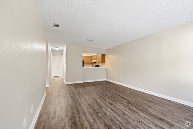 3BR, 1BA - 900SF - Living Room/Kitchen