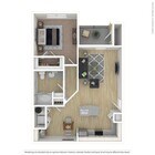 One bedroom apartment in Pflugerville, Texas.