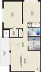 2 BR / 1 BA (Style G1) | 750 sq. ft.