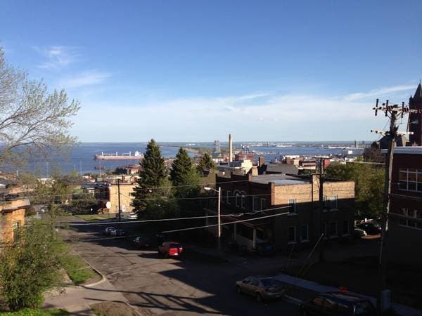 View from back deck 204 - 204 E 4th St Apartments