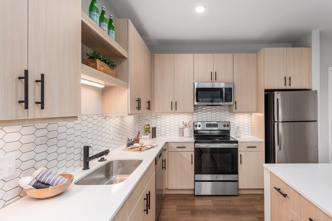 The Flats Model Kitchen