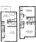 2BR/1.5BA