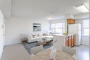Virtually Staged Living Room Area