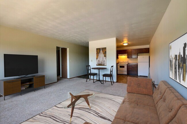 Apartamentos de primavera de Fargo, Dakota del Norte | Sala de estar