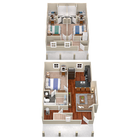 C3 Cottage: 3BD | 3BA | 1104-1346 SF