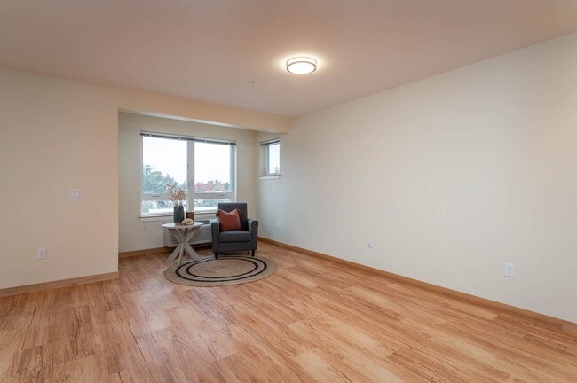 The Morgan | Spacious Living Room with natural light - The Morgan