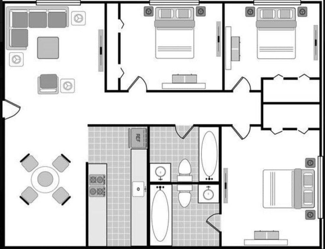 Floor Plan - C1 3x2