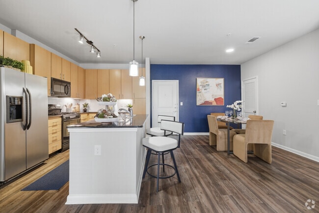 Norfolk 2BR, 2BA - 1,092SF - Kitchen/Dining Room - The Grand at Upper Kirby