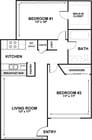 2 Bedroom