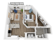 A12 floor plan Rivette Tower
