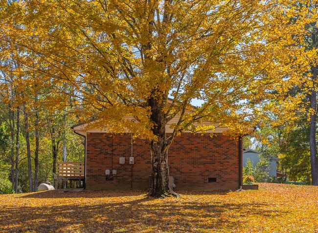side of house from other street (house is on a corner lot) - 9225 Amos Rd