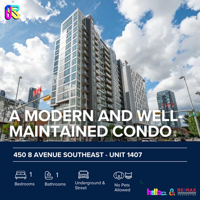 Building Photo - 450-458 8 Ave SE Unit 1407