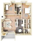 3BR/2BA