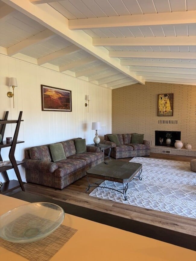 Photo - Beautifully Furnished and Recently Painted, Corner Lot Home Features a Fenced Backyard with an In...