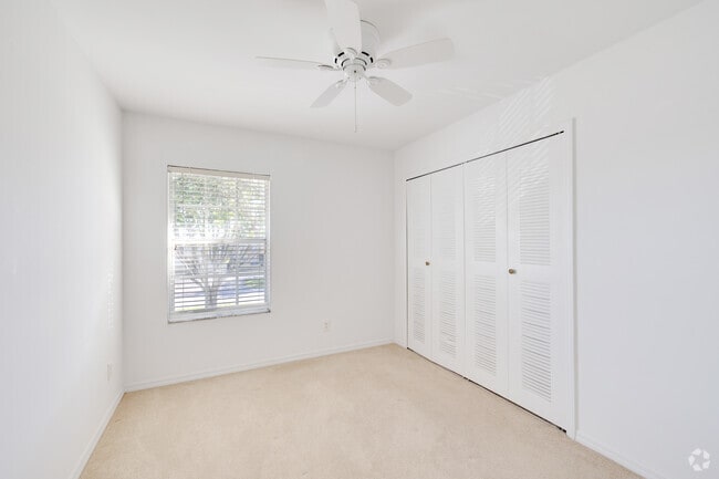 2BR, 2BA - 1,100SF - Unit 16- 2nd Bedroom - Cabana Club South