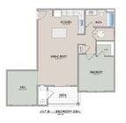 Explore this chic urban abode with a harmonious blend of comfort and style.