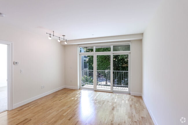 1 BR, 1 BA - 740SF - Living Space - 7 Cameron Apartments