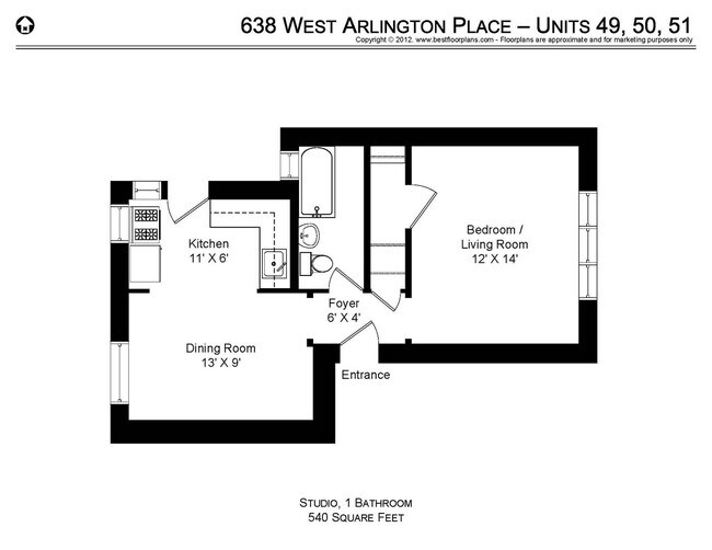 Photo - 626 W Arlington Pl Unit 638-50