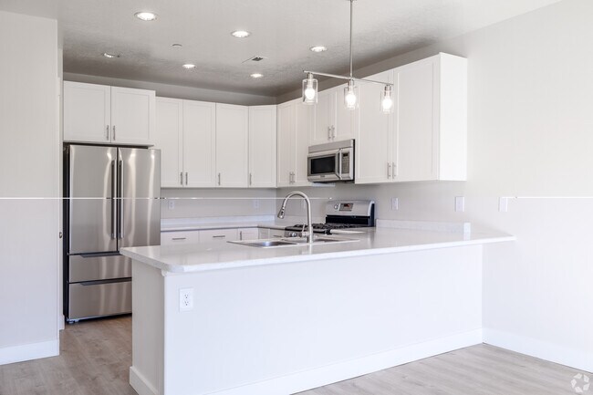 2 BR, 2BA- 1,203SF- Kitchen