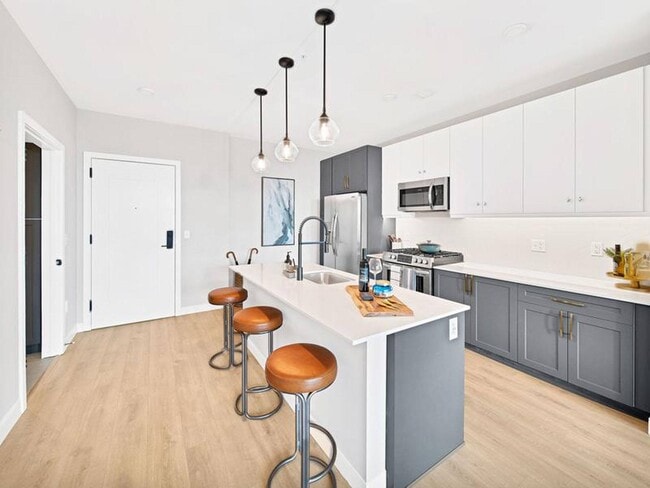 Kitchen and Island
