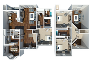3 Bedroom 2 Bathroom | Townhome