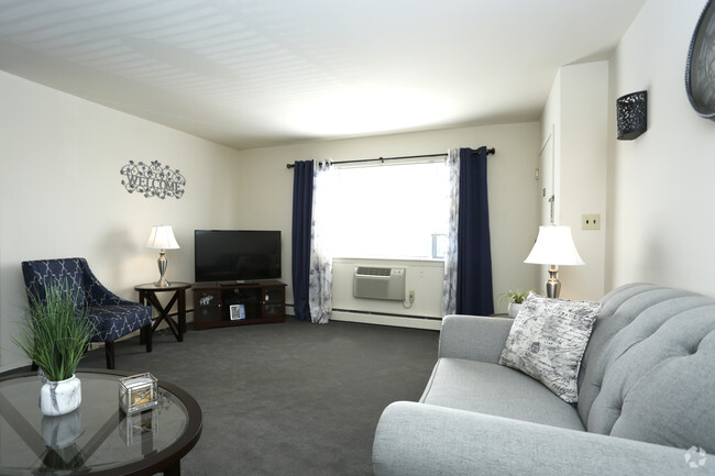 One Bedroom (Leasing Office) - Living Room - Skytop Gardens Apartments