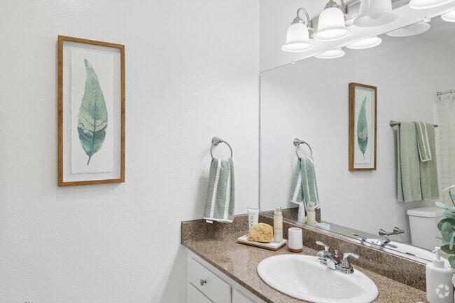 2BR, 1BA - 850SF - Primary Bathroom