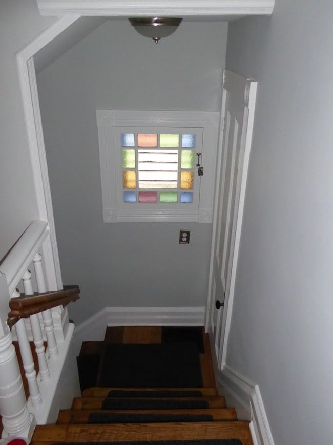 Stained glass window - 56 Madison St Unit Apt B